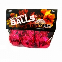 Zom Bum Explosive Balls 3db